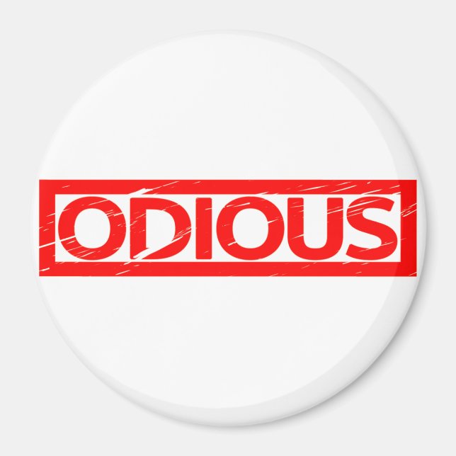 Odious Stamp Magnet (Front)