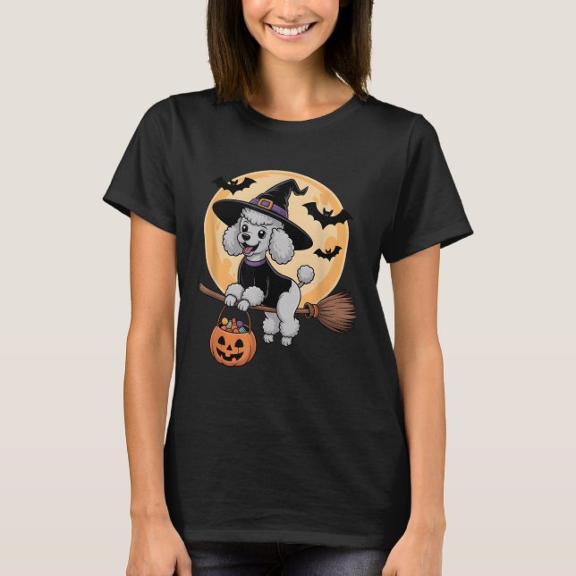 Odle Witch Hat Pumpkin Halloween Costume Men Women T-Shirt (Front)