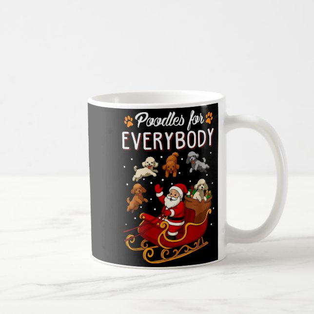 Odles Christmas Dog Mom Men Women Kids Funny Odle  Coffee Mug (Right)