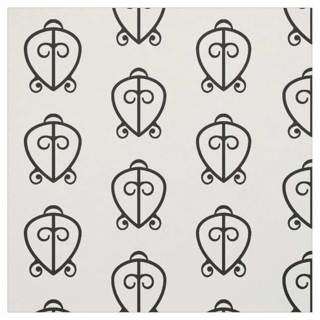 Odo Nnyew Fie Kwan | Power of Love Symbol Fabric (Swatch)