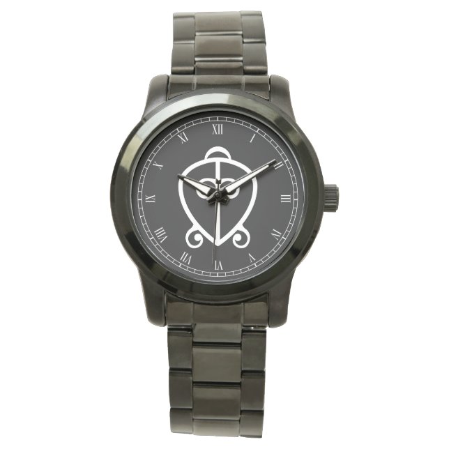 Odo Nnyew Fie Kwan | Power of Love Symbol Watch (Front)