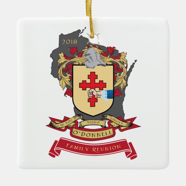 O'Donnell Family Reunion Ornament (Front)