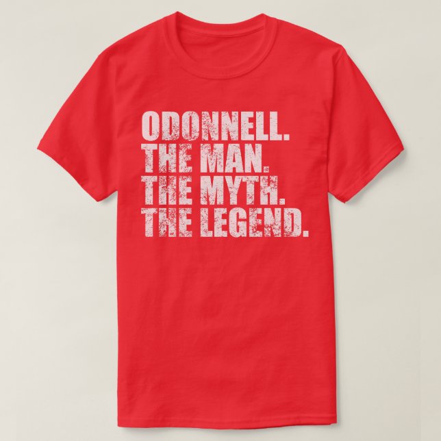 OdonnellOdonnell Family name Odonnell last Name Od T-Shirt (Design Front)