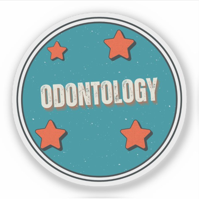 Odontology Sticker (Front)