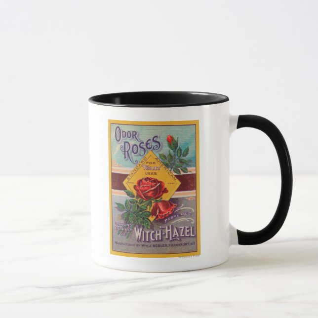 Odor Roses Witch-Hazel LabelFrankfort, NY Mug (Right)