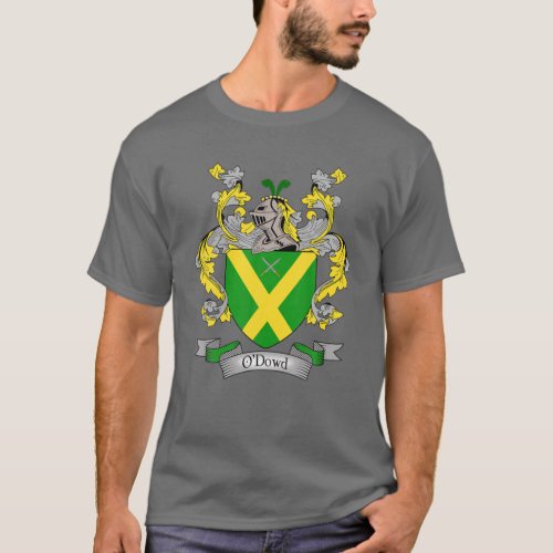 Odowd Coat Of Arms  Odowd Surname Family Crest T_Shirt