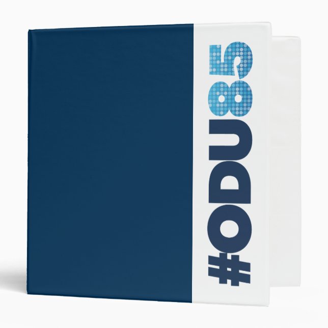 ODU 85th Anniversary 3 Ring Binder (Front/Inside)