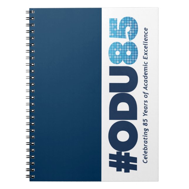 ODU 85th Anniversary Notebook (Front)
