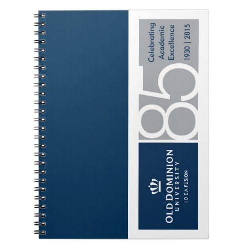 ODU 85th Anniversary Notebook
