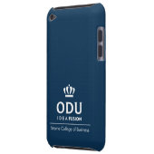 ODU Stacked Logo Barely There iPod Case (Back Left)