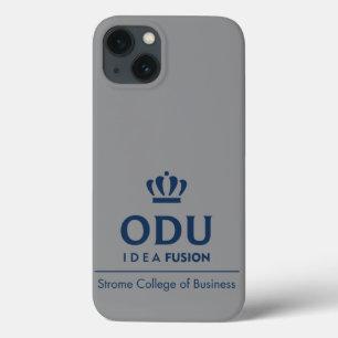 ODU Stacked Logo - Blue iPhone 13 Case