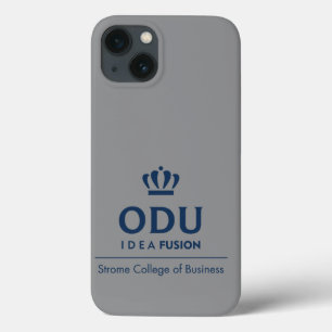 ODU Stacked Logo - Blue iPhone 13 Case