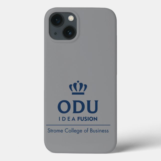 ODU Stacked Logo - Blue Case-Mate iPhone Case (Back)