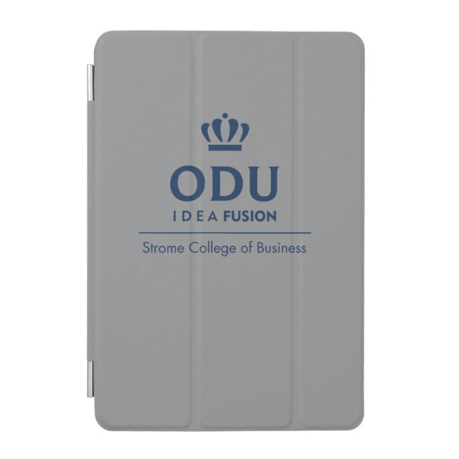 ODU Stacked Logo - Blue iPad Mini Cover (Front)