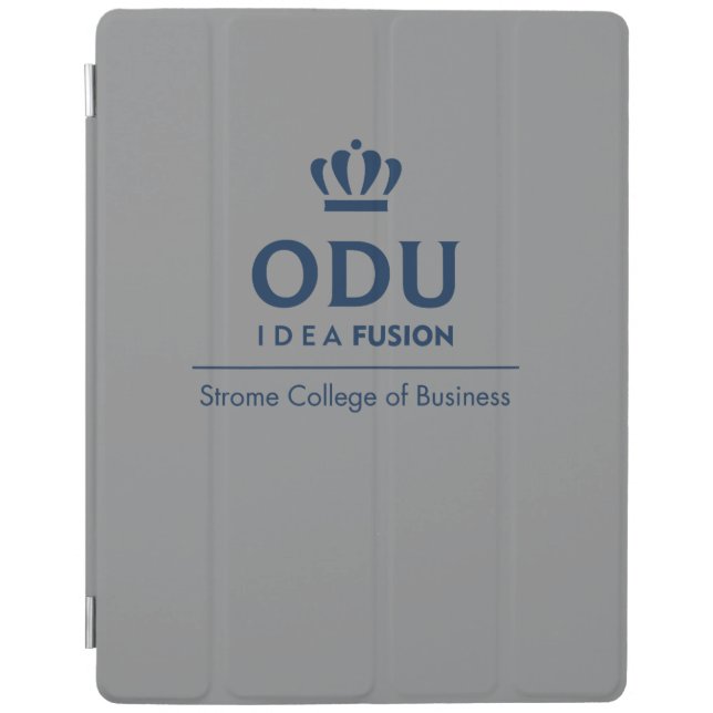 ODU Stacked Logo - Blue iPad Smart Cover (Front)