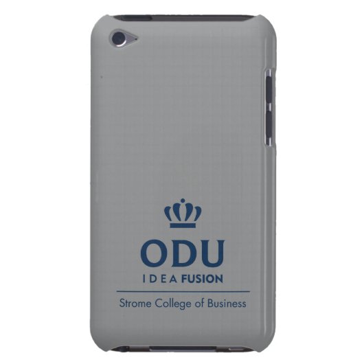 ODU Stacked Logo - Blue iPod Case-Mate Case (Back)