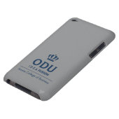 ODU Stacked Logo - Blue iPod Case-Mate Case (Bottom)
