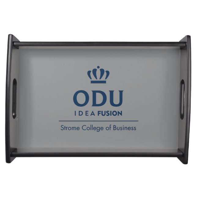 ODU Stacked Logo - Blue Serving Tray (Front)