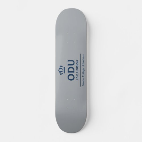 ODU Stacked Logo _ Blue Skateboard