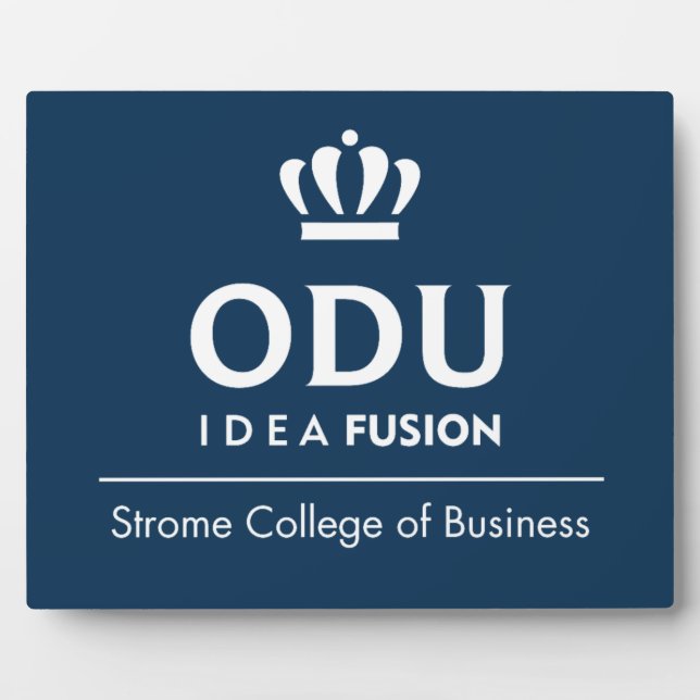 ODU Stacked Logo Plaque (Front)