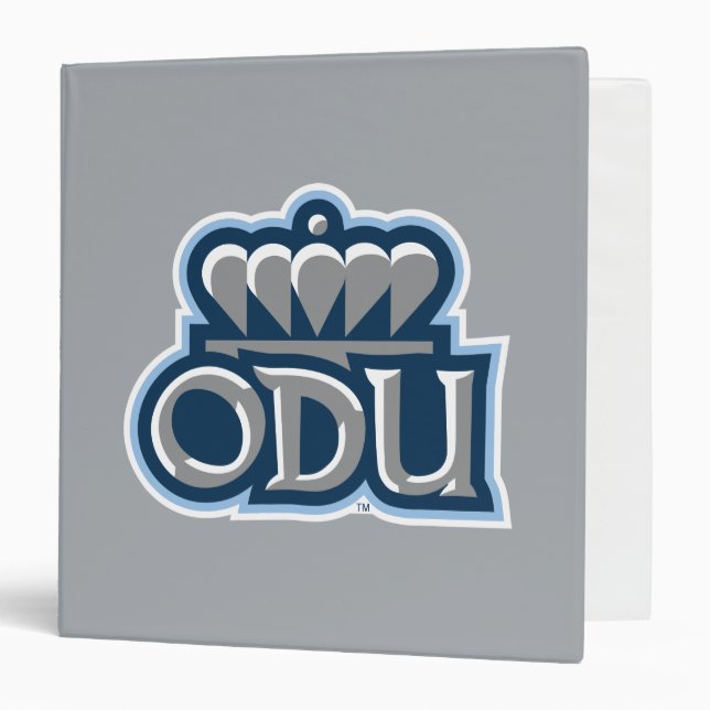 ODU Stacked with Crown 3 Ring Binder (Front/Inside)