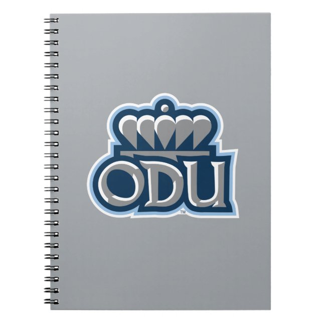 ODU Stacked with Crown Notebook (Front)
