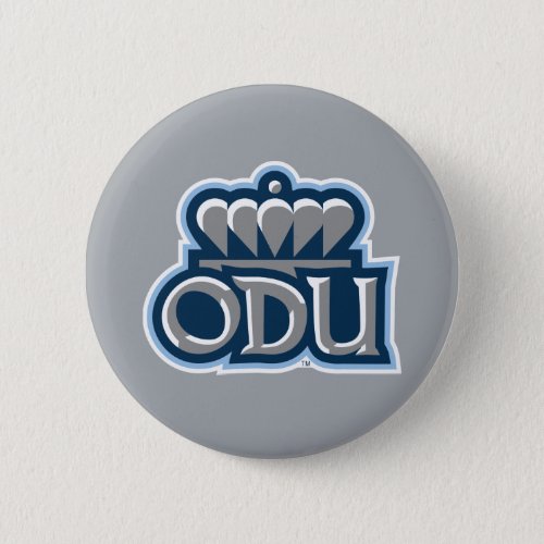 ODU Stacked with Crown Pinback Button