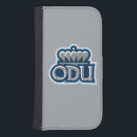 ODU Stacked with Crown Phone Wallet<br><div class="desc">Check out these official Old Dominion University products on Zazzle.com! All of these products are customizable with your name, class year, club, or sport. They make the perfect gift for the ODU student, alumni, family, friend, or fan in your life. Support the Monarchs and show off your ODU pride by...</div>