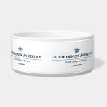 ODU Strome College of Business - Blue Bowl<br><div class="desc">Check out these official Old Dominion Strome College of Business products! Personalize your own Old Dominion University merchandise on Zazzle.com! Enter your text in the fields to the right or click the Customize button to insert your own name, class year, or club to make a unique product. Try adding text...</div>
