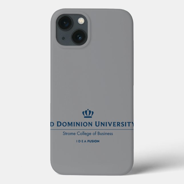 ODU Strome College of Business - Blue Case-Mate iPhone Case (Back)