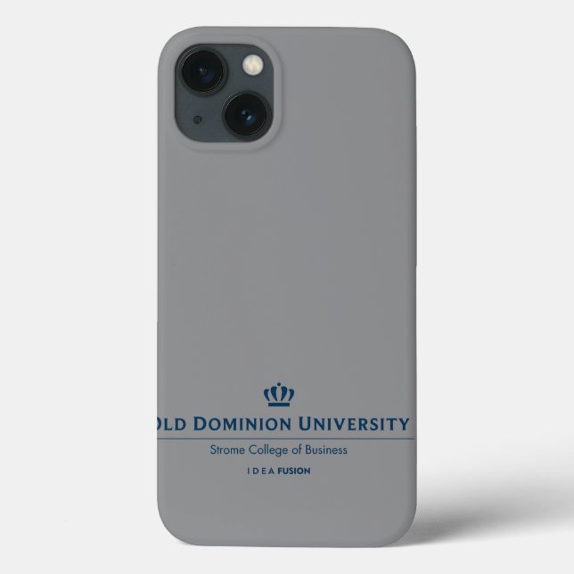 ODU Strome College of Business - Blue Case-Mate iPhone Case (Back)