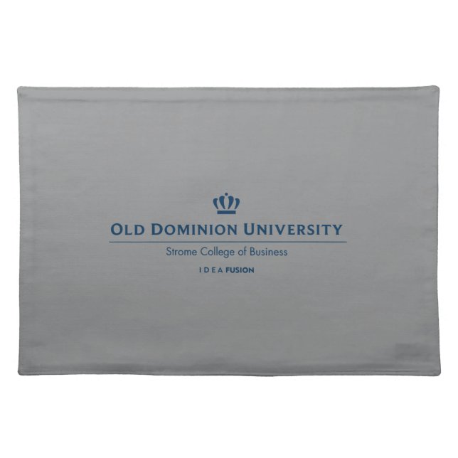 ODU Strome College of Business - Blue Cloth Placemat (Front)