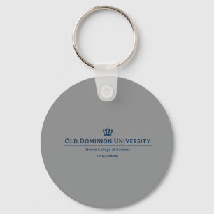 ODU Strome College of Business - Blue Keychain