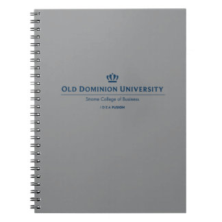 ODU Strome College of Business - Blue Notebook