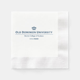 ODU Strome College of Business - Blue Paper Napkins