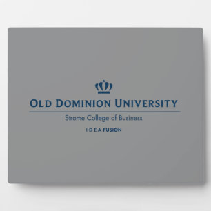 ODU Strome College of Business - Blue Plaque