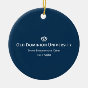 ODU Strome College of Business Ceramic Ornament