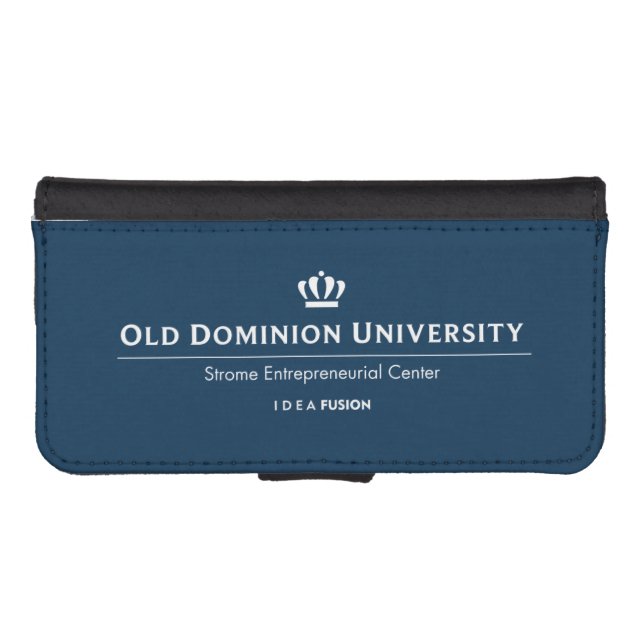 ODU Strome College of Business iPhone Wallet Case (Front (Horizontal))
