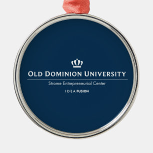 ODU Strome College of Business Metal Ornament