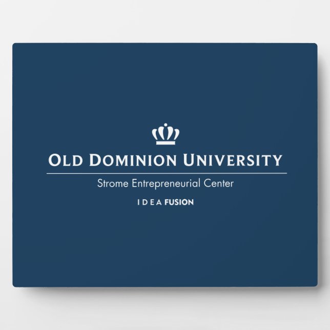 ODU Strome College of Business Plaque (Front)