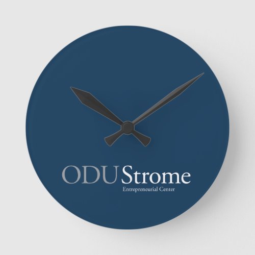 ODU Strome Entrepreneurial Center Round Clock