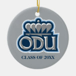 Odu With Crown And Class Year Ceramic Ornament at Zazzle