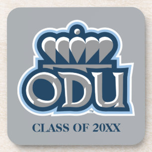 ODU with Crown and Class Year Coaster