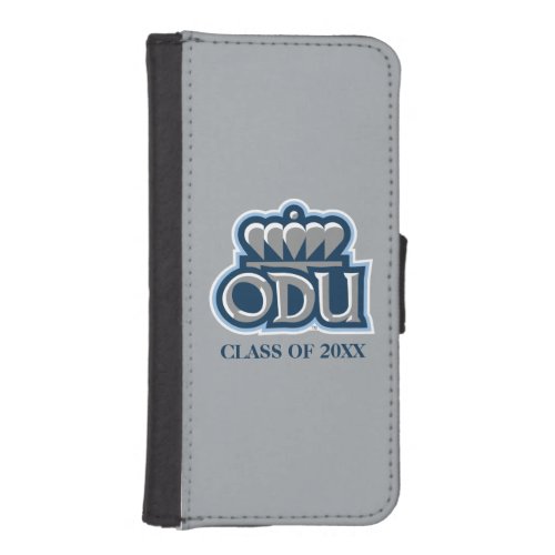 ODU with Crown and Class Year iPhone SE55s Wallet Case