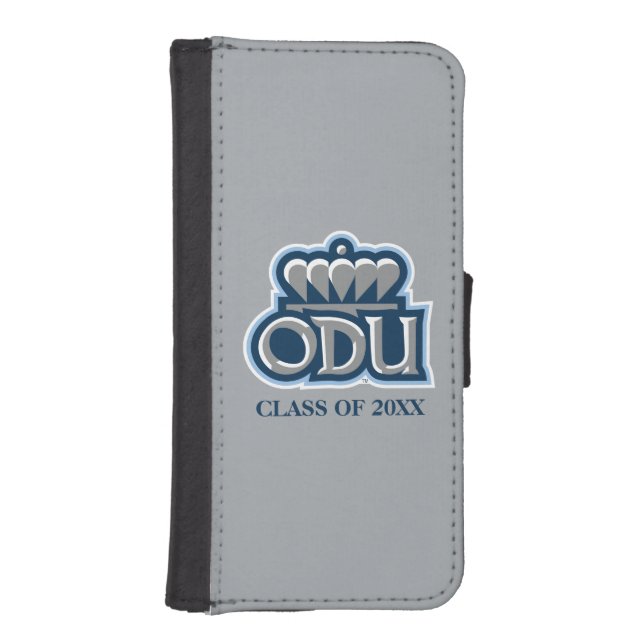 ODU with Crown and Class Year iPhone Wallet Case (Front)