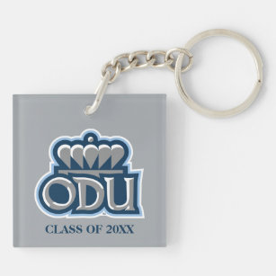 ODU with Crown and Class Year Keychain