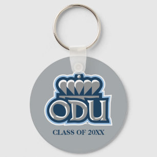 ODU with Crown and Class Year Keychain