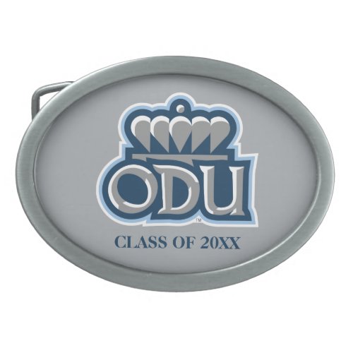 ODU with Crown and Class Year Oval Belt Buckle