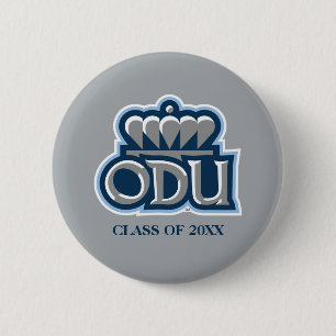 ODU with Crown and Class Year Pinback Button