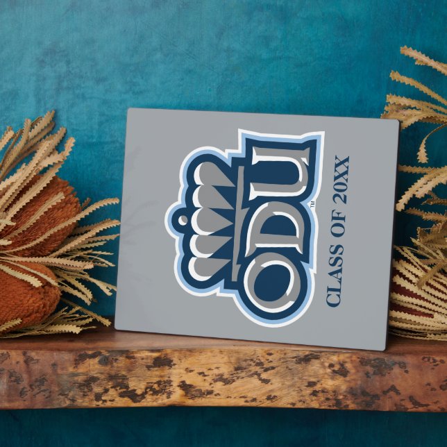 ODU with Crown and Class Year Plaque (Side)